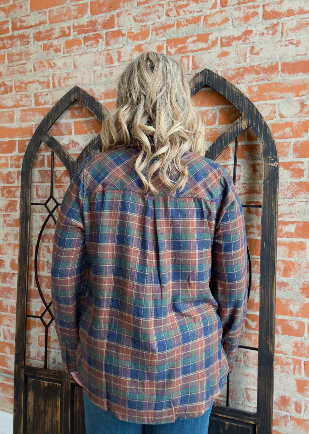 Sweet Reward Plaid Flannel