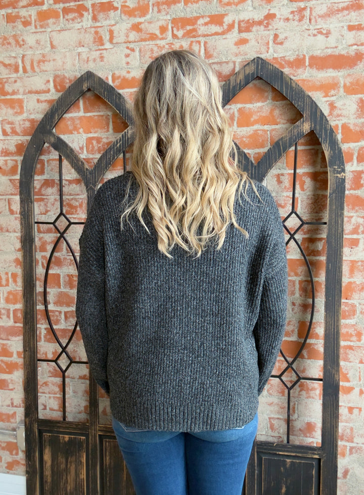 Enchanted V Neck Sweater