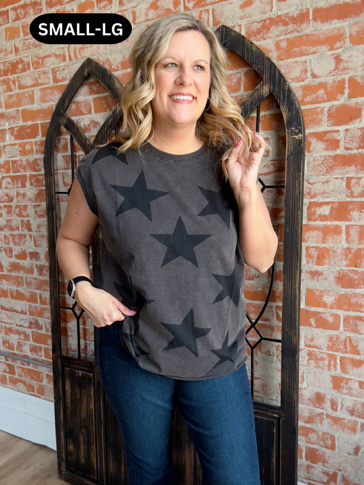 Starry Nights Cap Sleeve