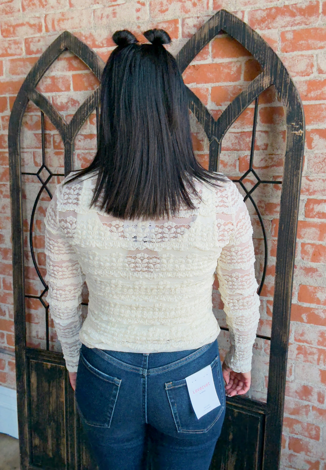 Sweet Imitation Lace Sleeve