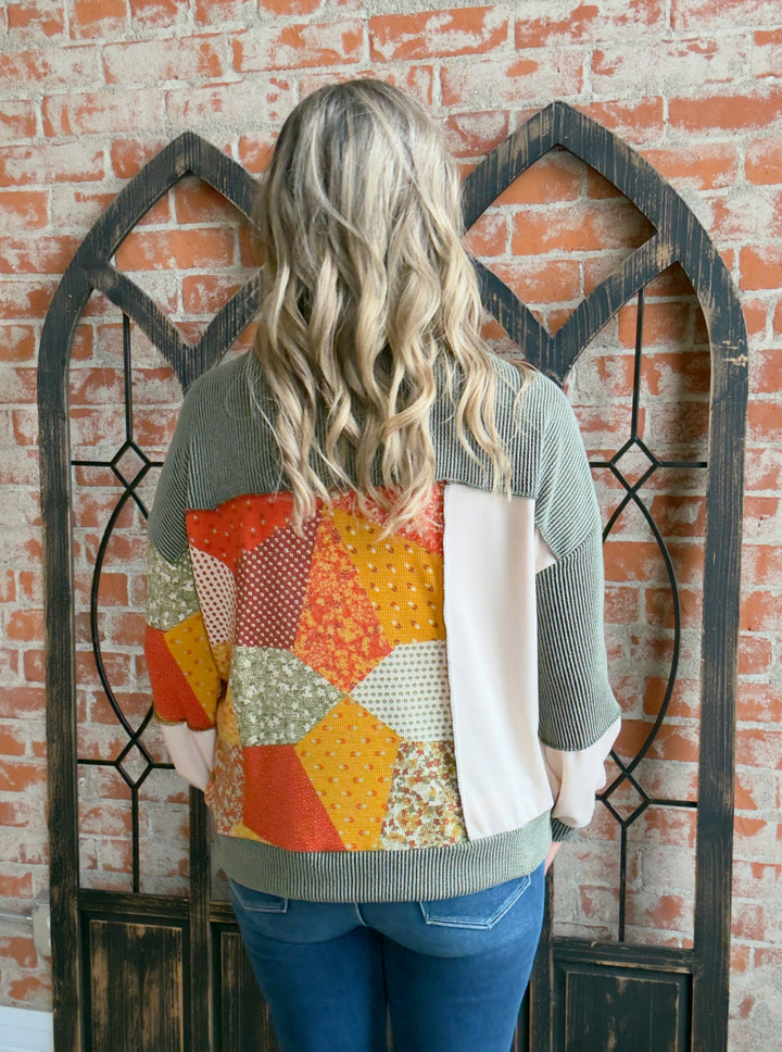 Patched To Perfection Color Block