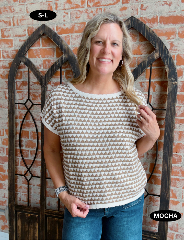 Always Worth It Diamond Sweater-2 Colors