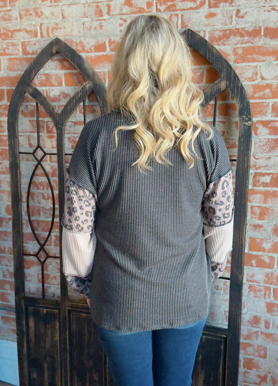 So The Story Goes Leopard Color Block