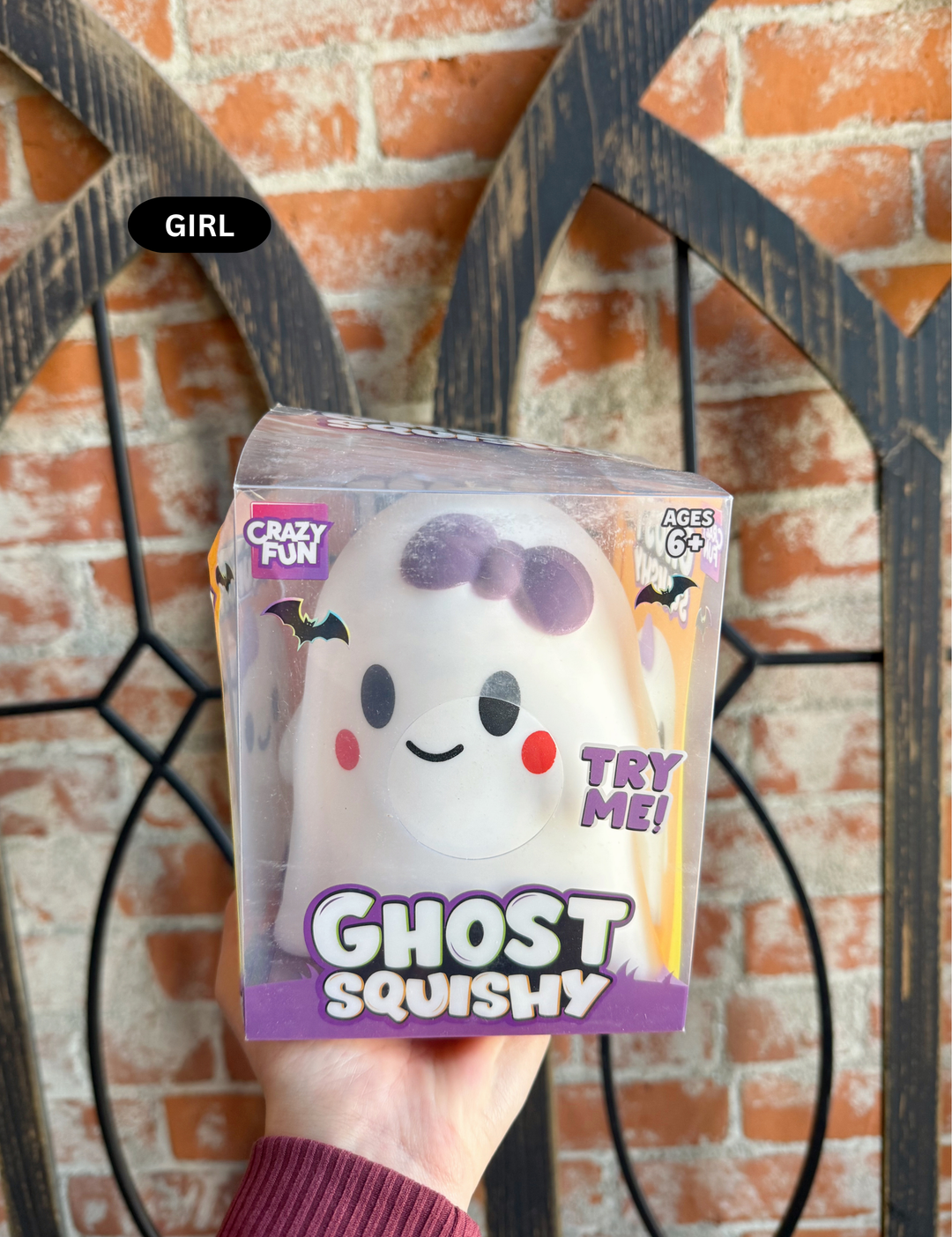 Mega Cute Ghost Squishy