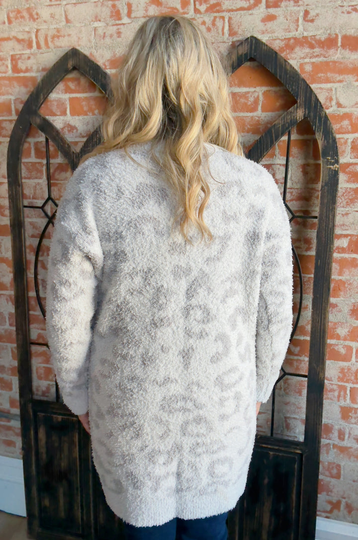 Keepin' Cozy Leopard Cardigan
