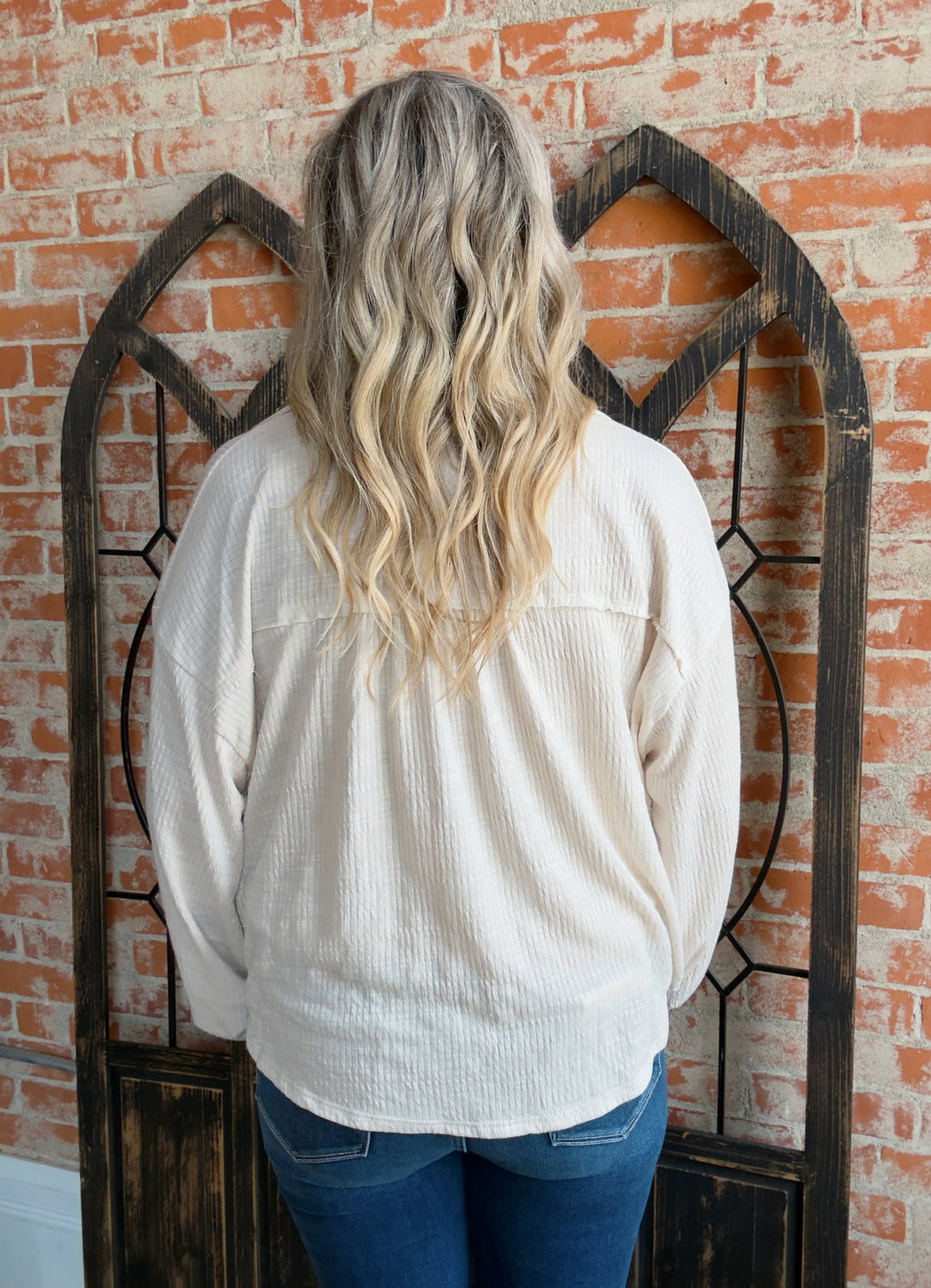 Sweet Buffer Knit Shacket