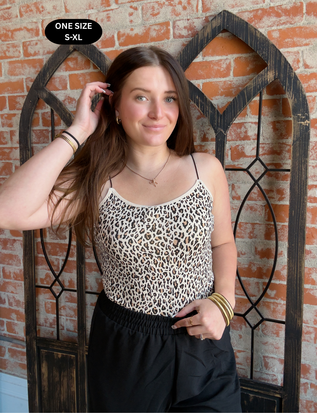 Leopard Seamless Tank- 2 Colors