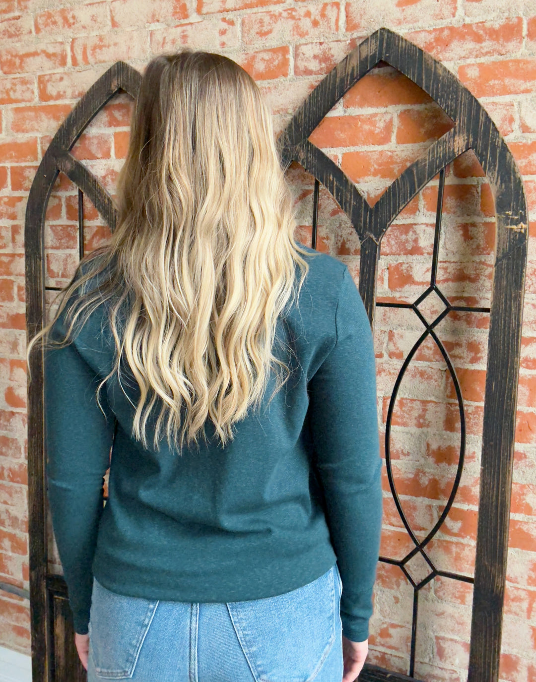 When In Need Henley-Hunter Green