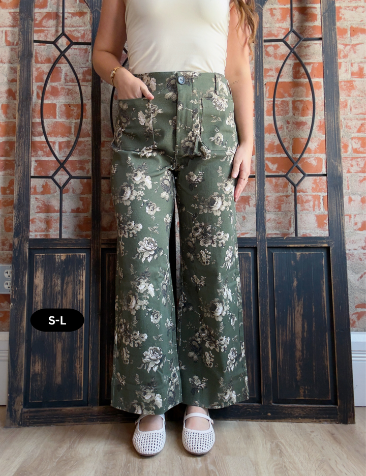 Floral Fantasy Denim
