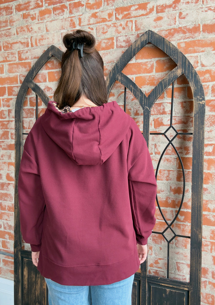 Fiercely Lounging Tunic Hoodie-2 Colors