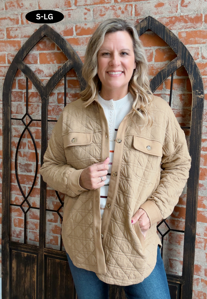 Have IT Together Quilted Jacket