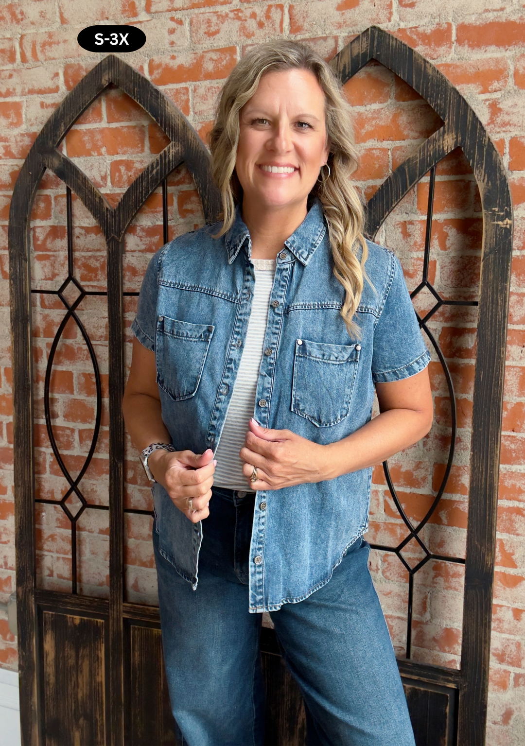 Denim Daze Button Up