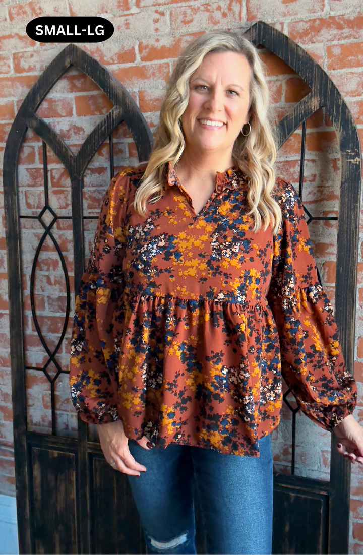 There Is Hope Floral Blouse