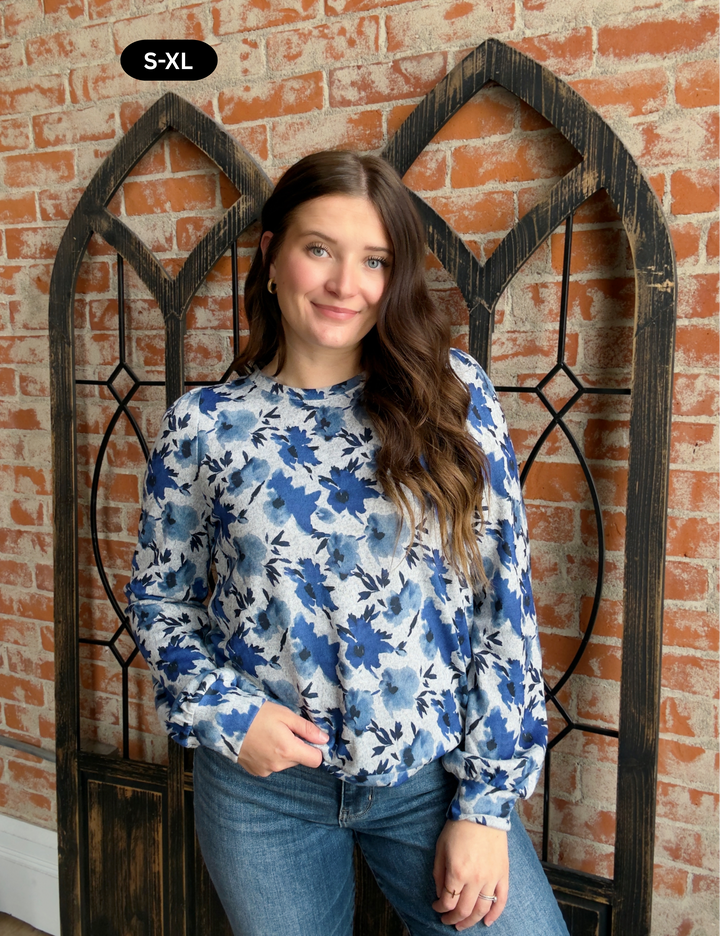 Royal Beauty Floral Long Sleeve