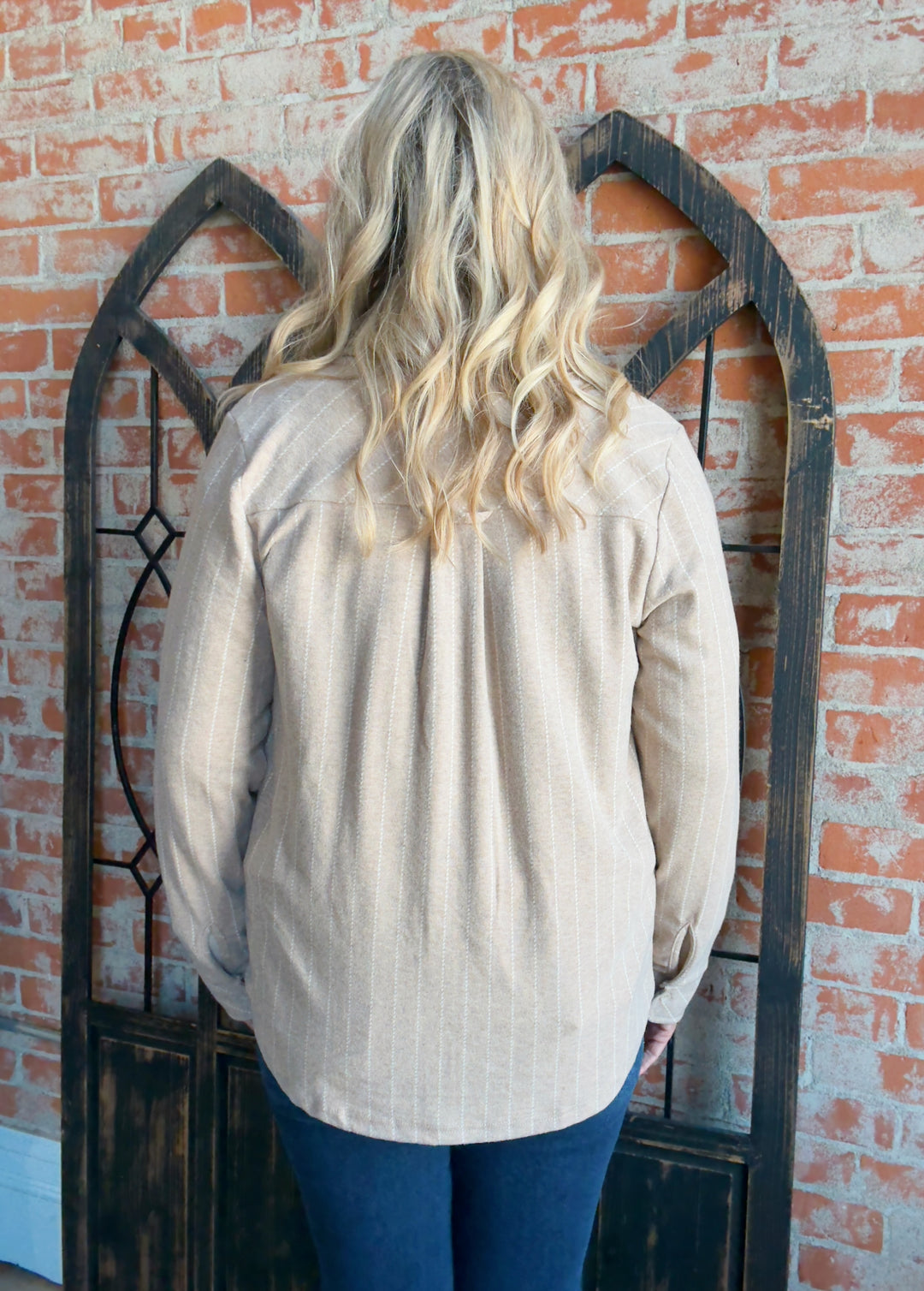 Striped Life Is Good Shacket