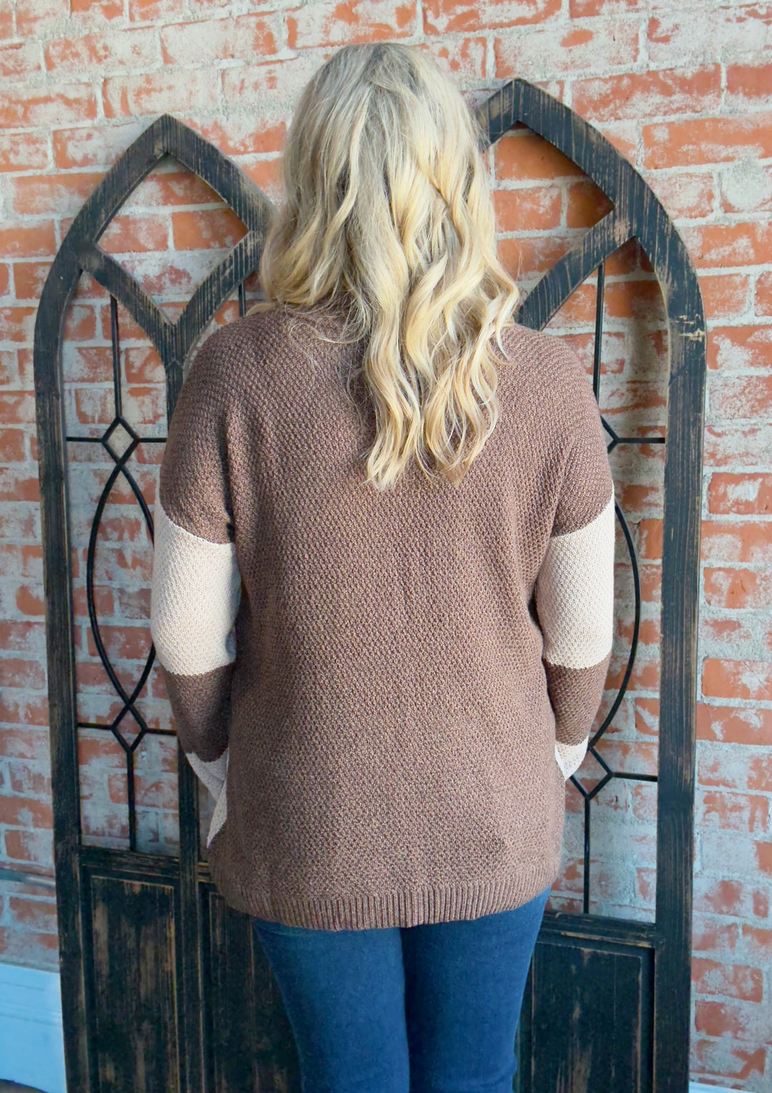 Towards You Chevron Color Block