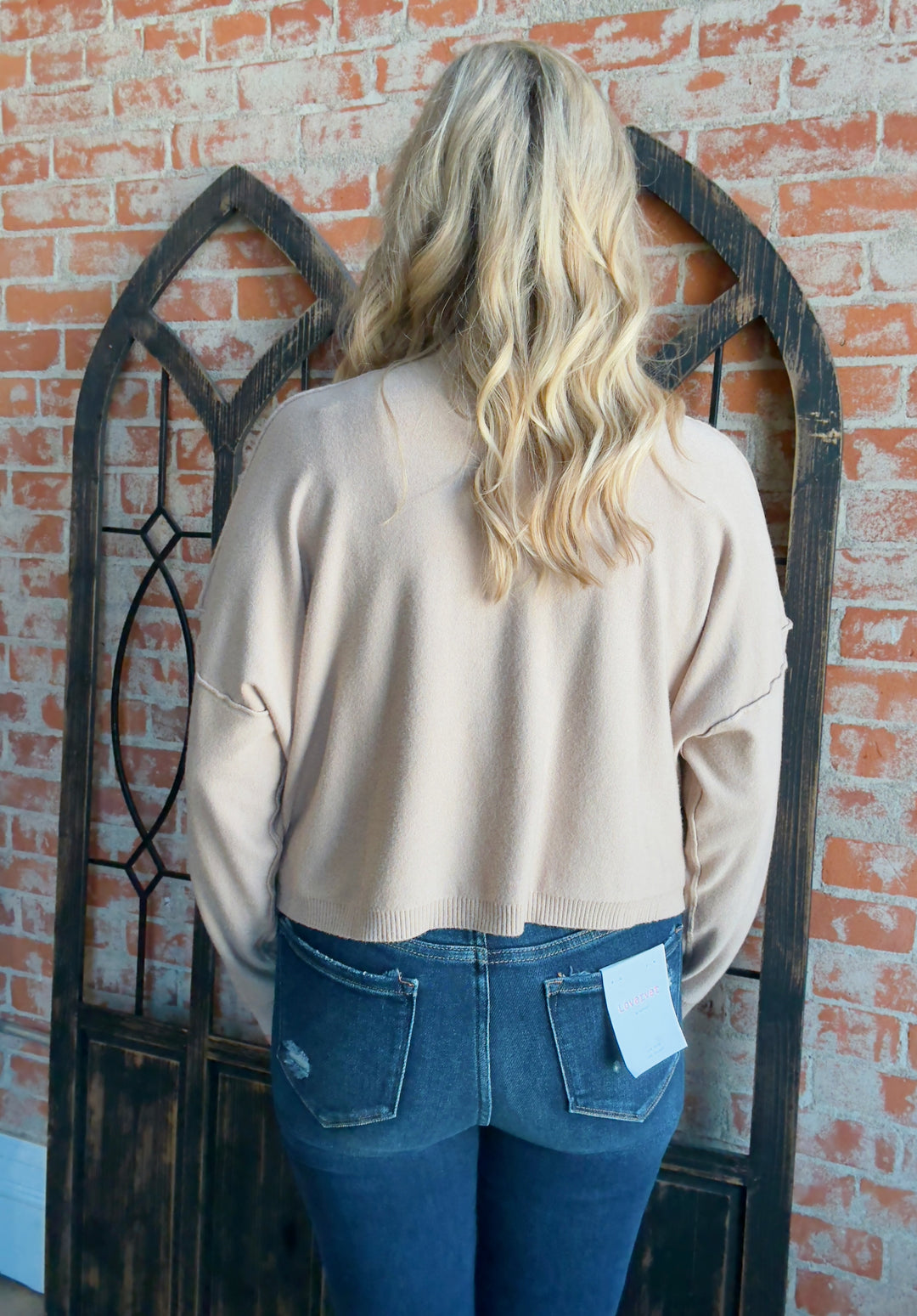 Feel Like I'm Winning Sweater- Taupe