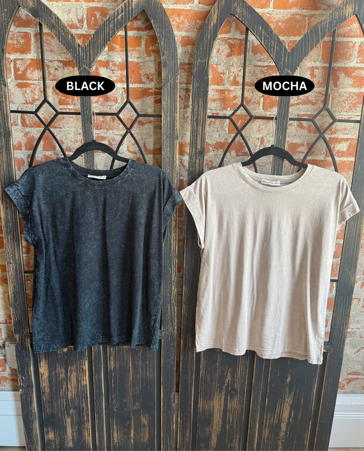 Noticing You Burnout Tee- Neutrals