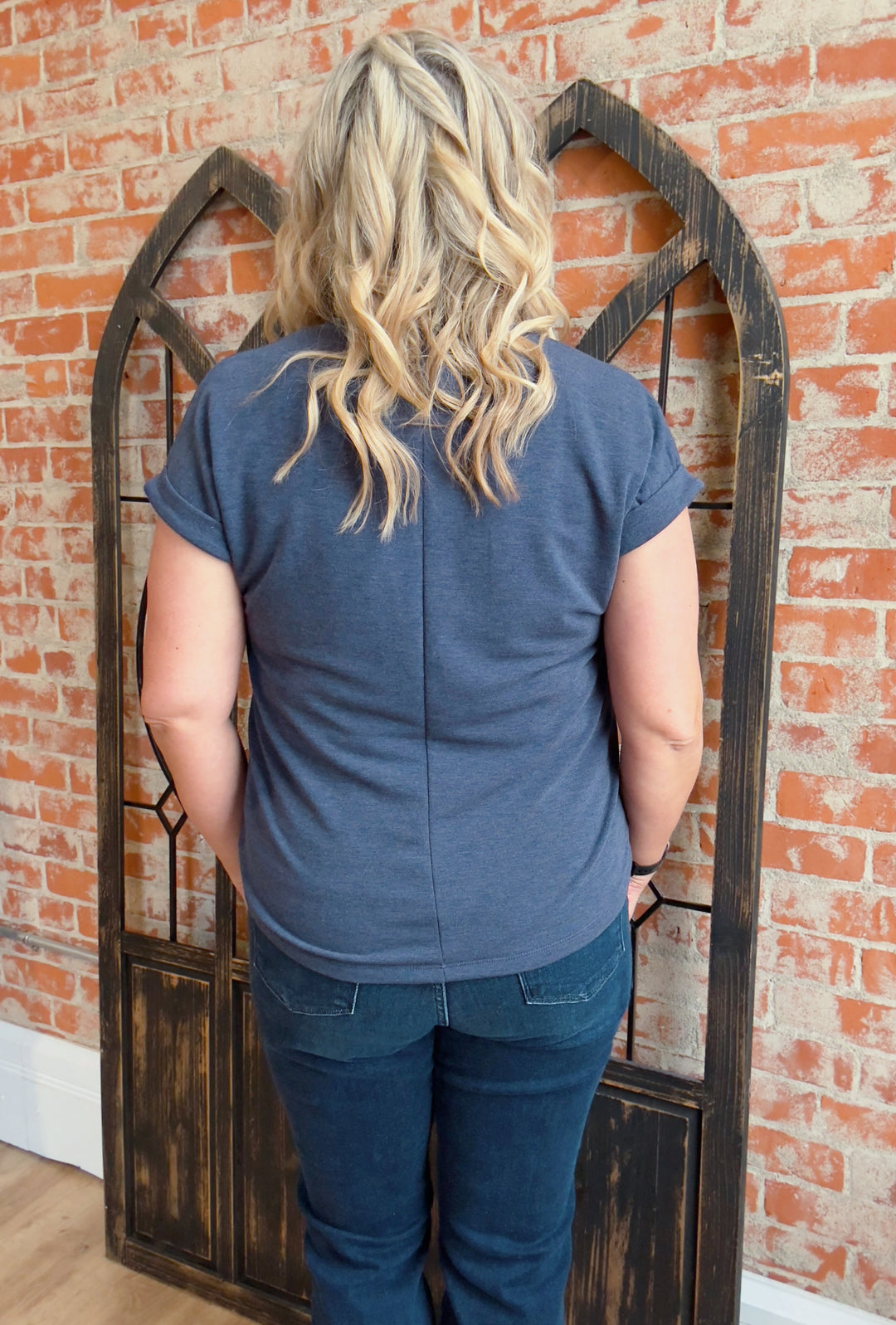 On The Fly Heathered Tee-2 Colors