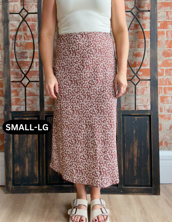 Spice Of Life Leopard Skirt