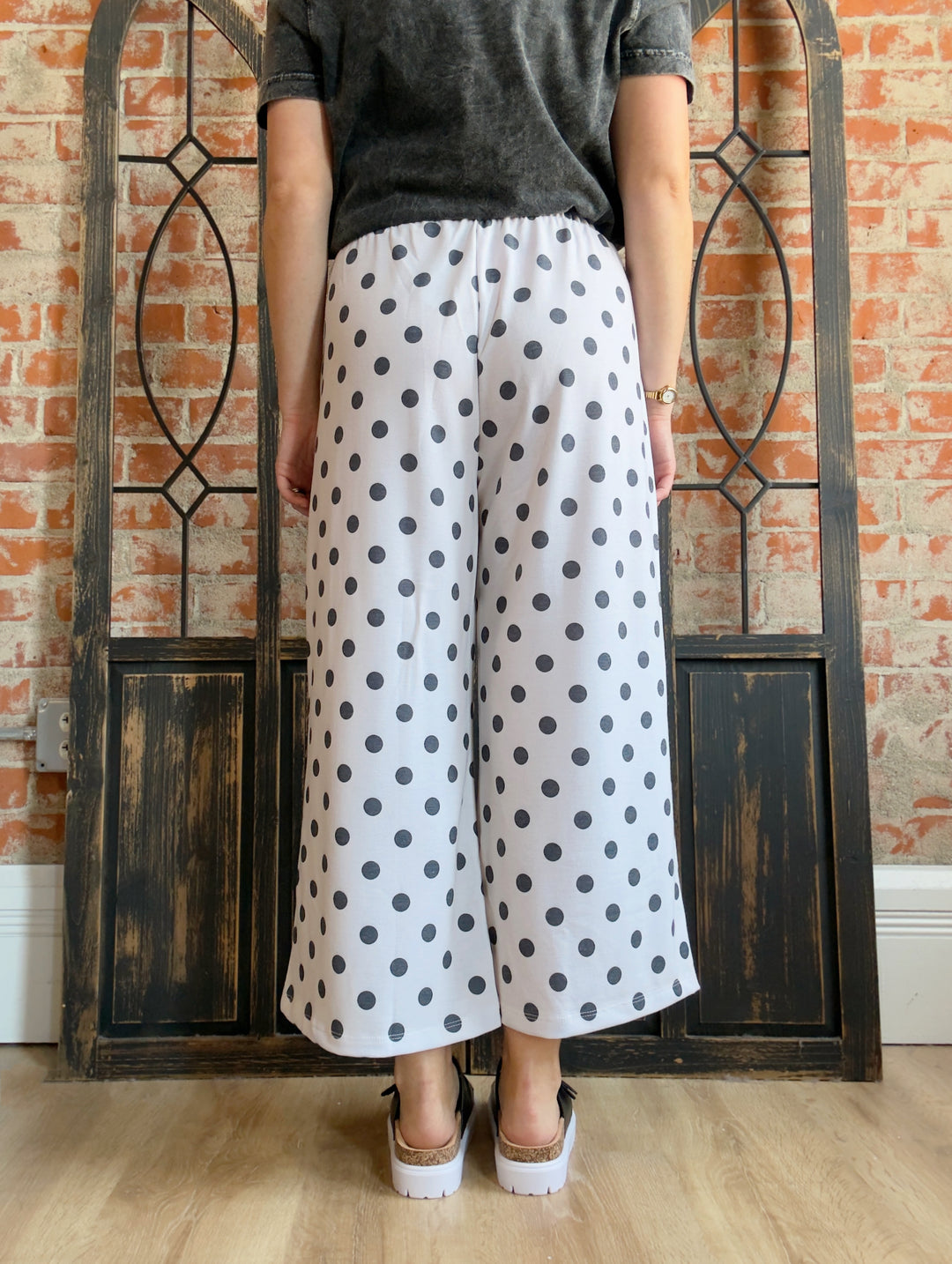 Caught In The Dots Cropped Pant
