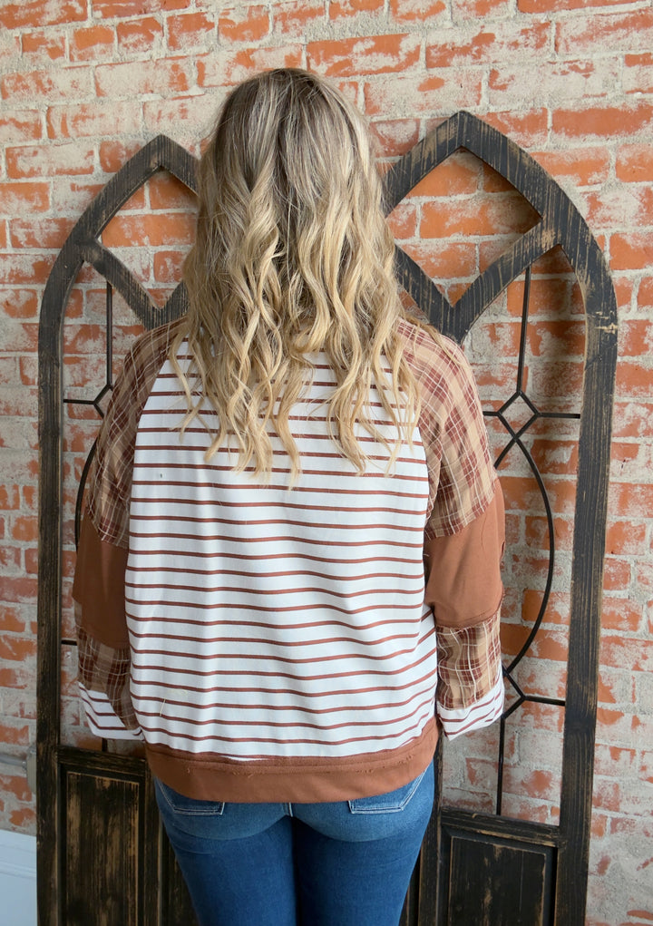 Get Down With It Stripe/Plaid Color Block