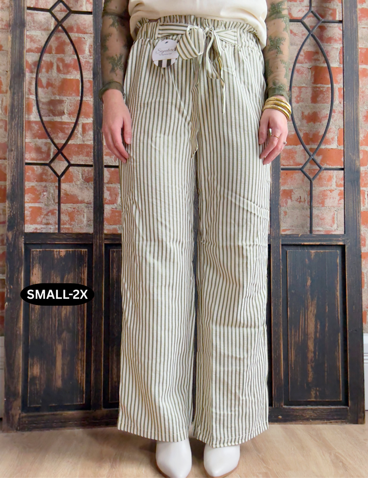 Wrap It Up Stripe Pant