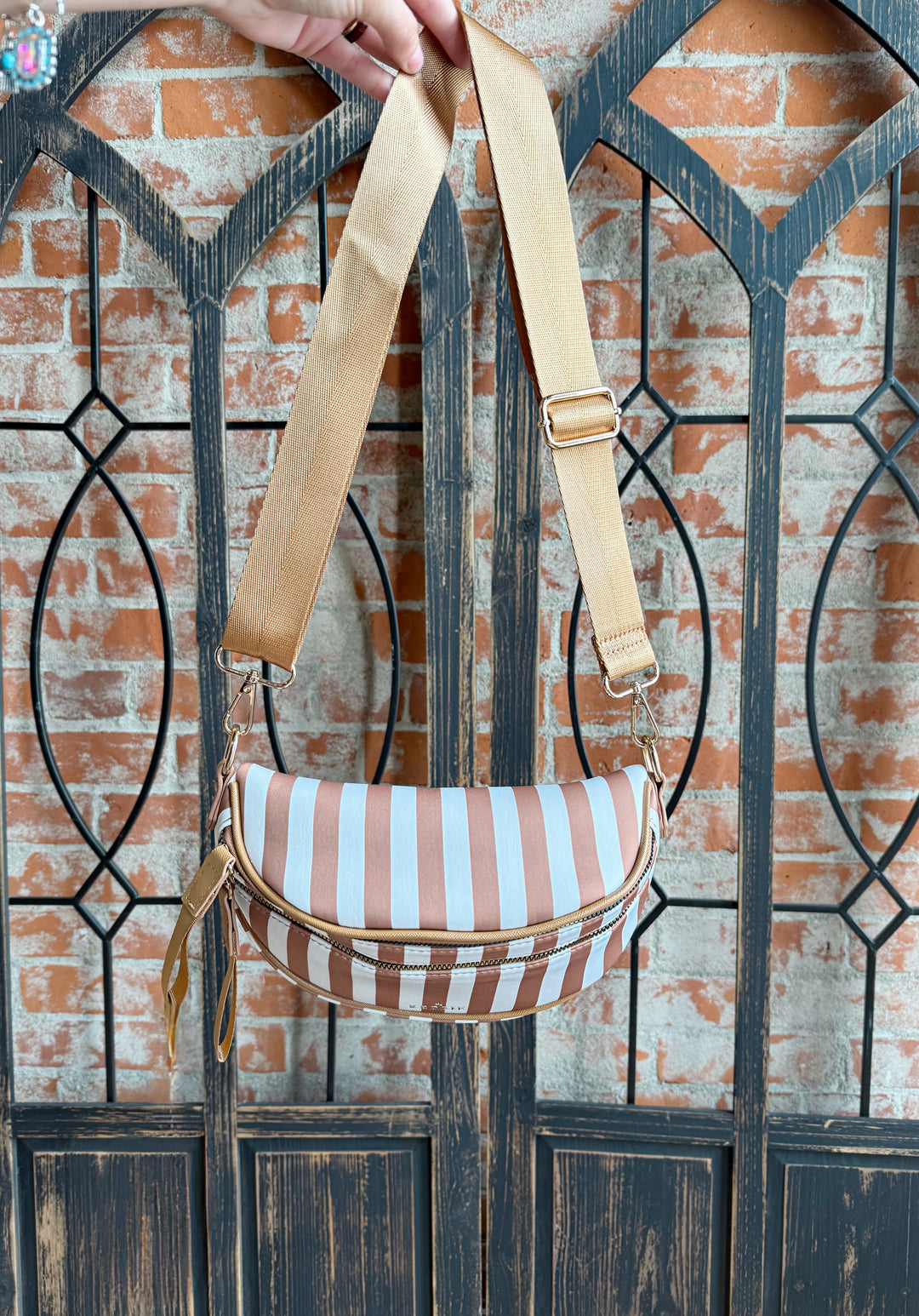 Kedzie Sloane Striped Bag