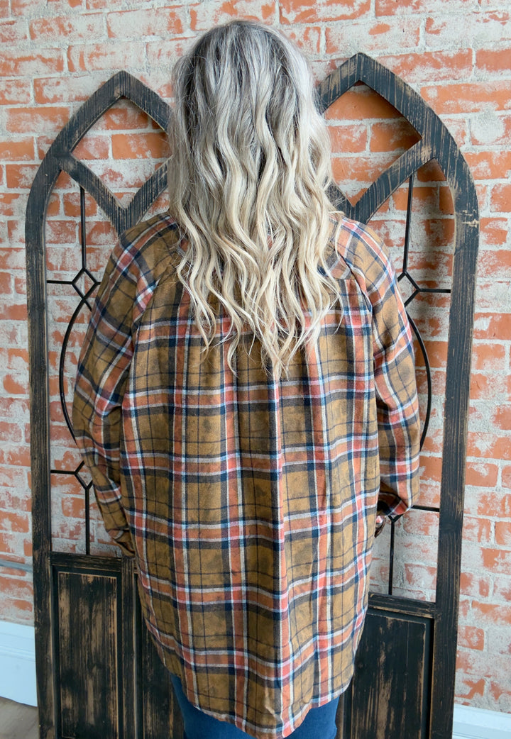 Best Foot Forward Acid Wash Flannel