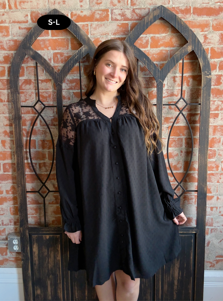 For The Festivities Lace Dress