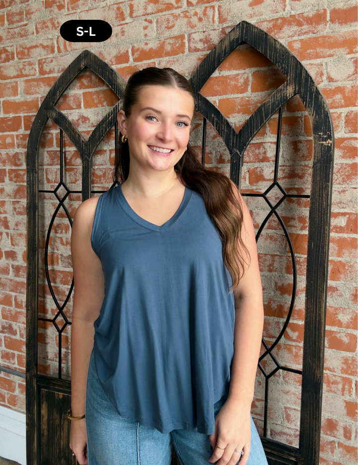 It's Tradition Tank-Teal
