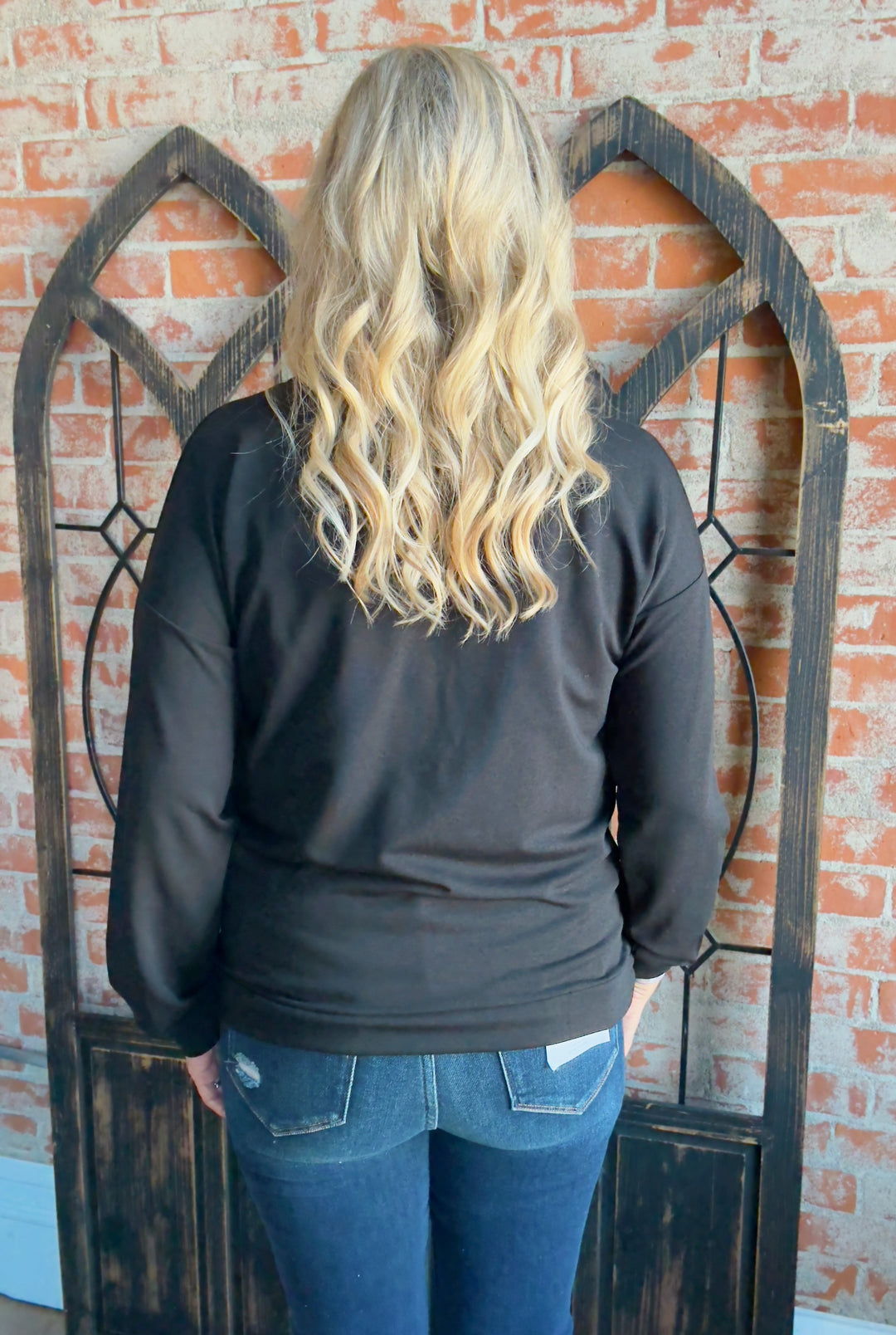 Run For Your Money Long Sleeve-Black