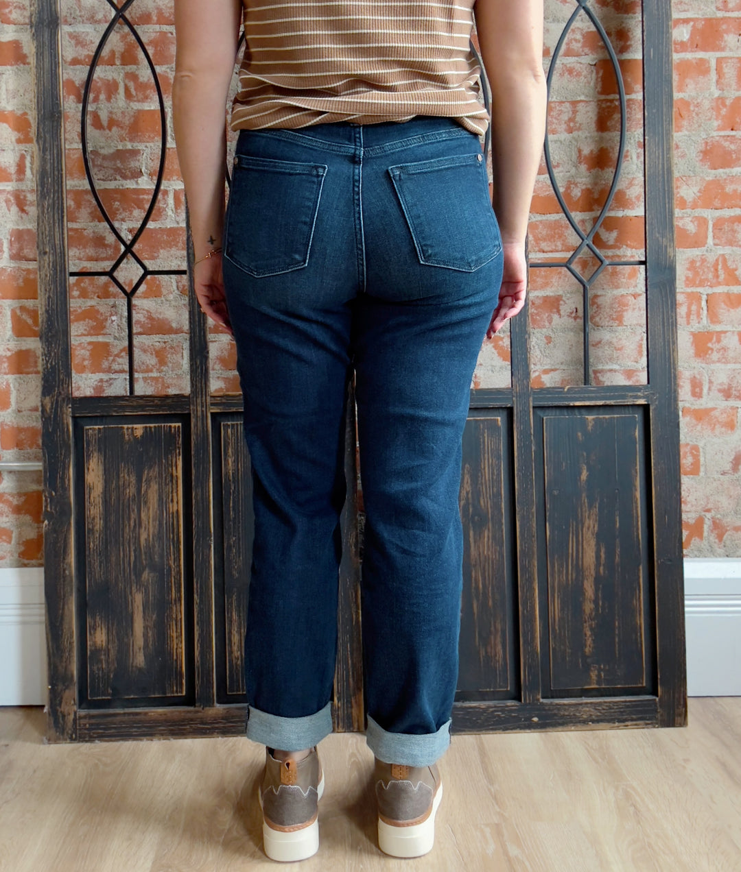 Judy Blue Set Me Free Boyfriend Jean