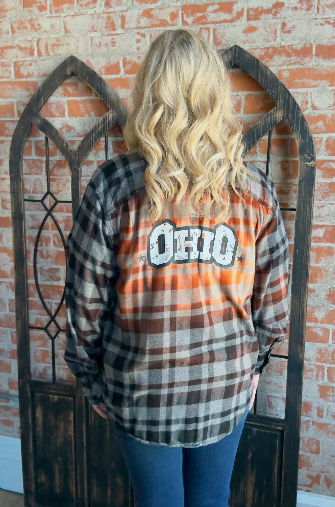 Bleached OHIO Flannel