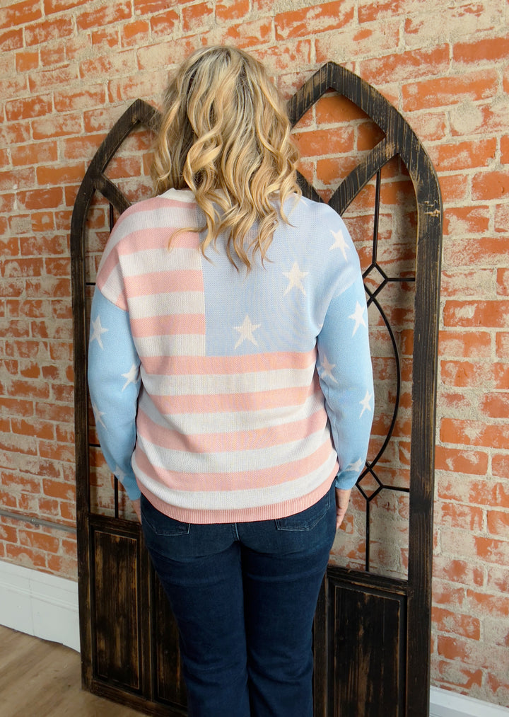Ode To The Flag Light Sweater