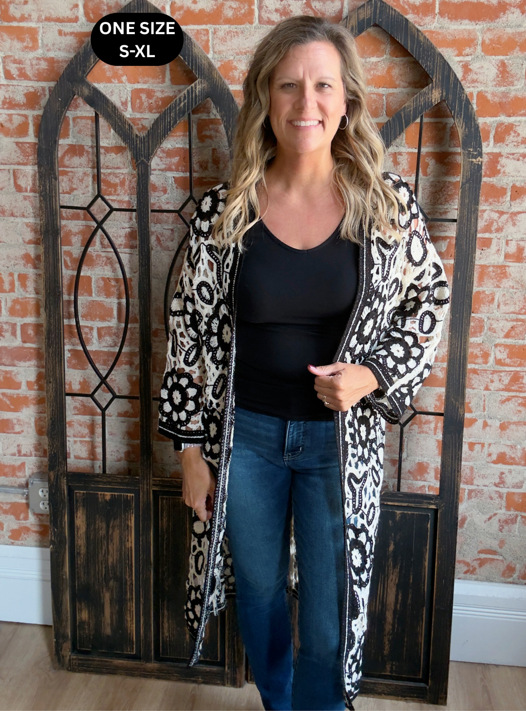 Free Fallin Crochet Duster