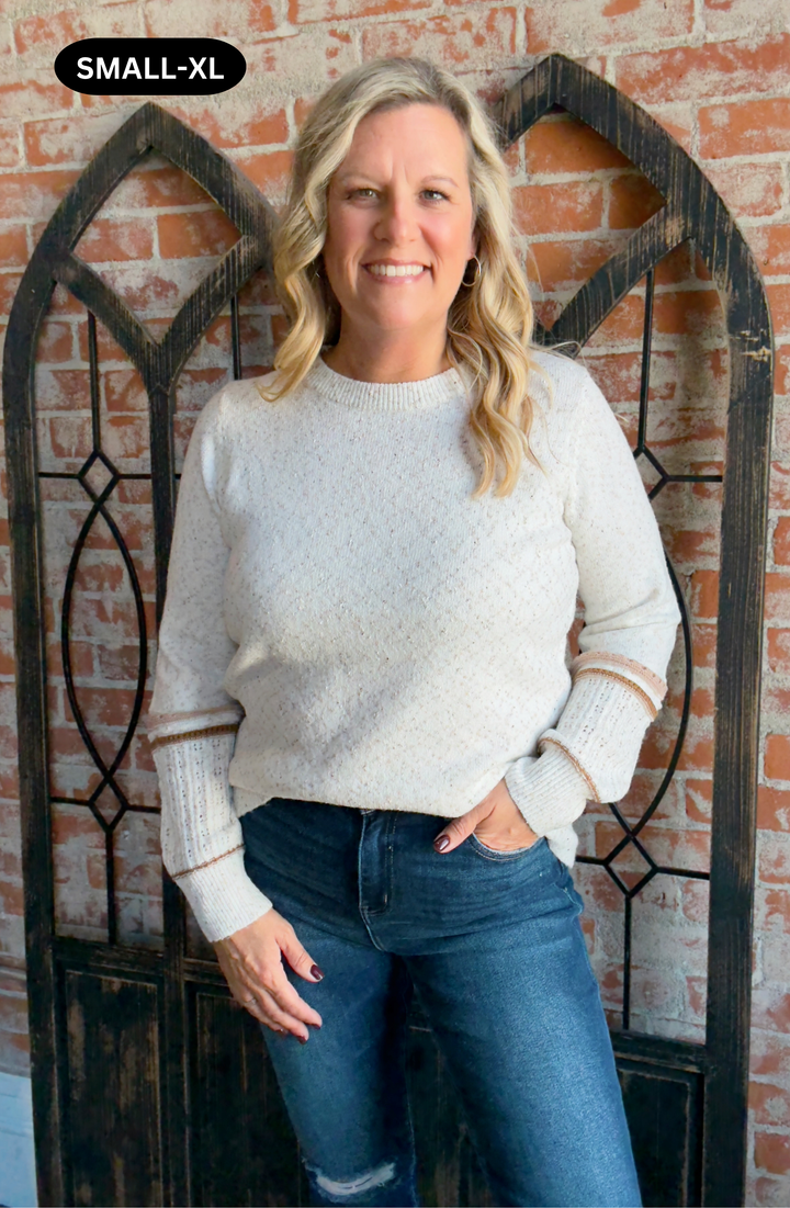 On My Mind Confetti Sweater