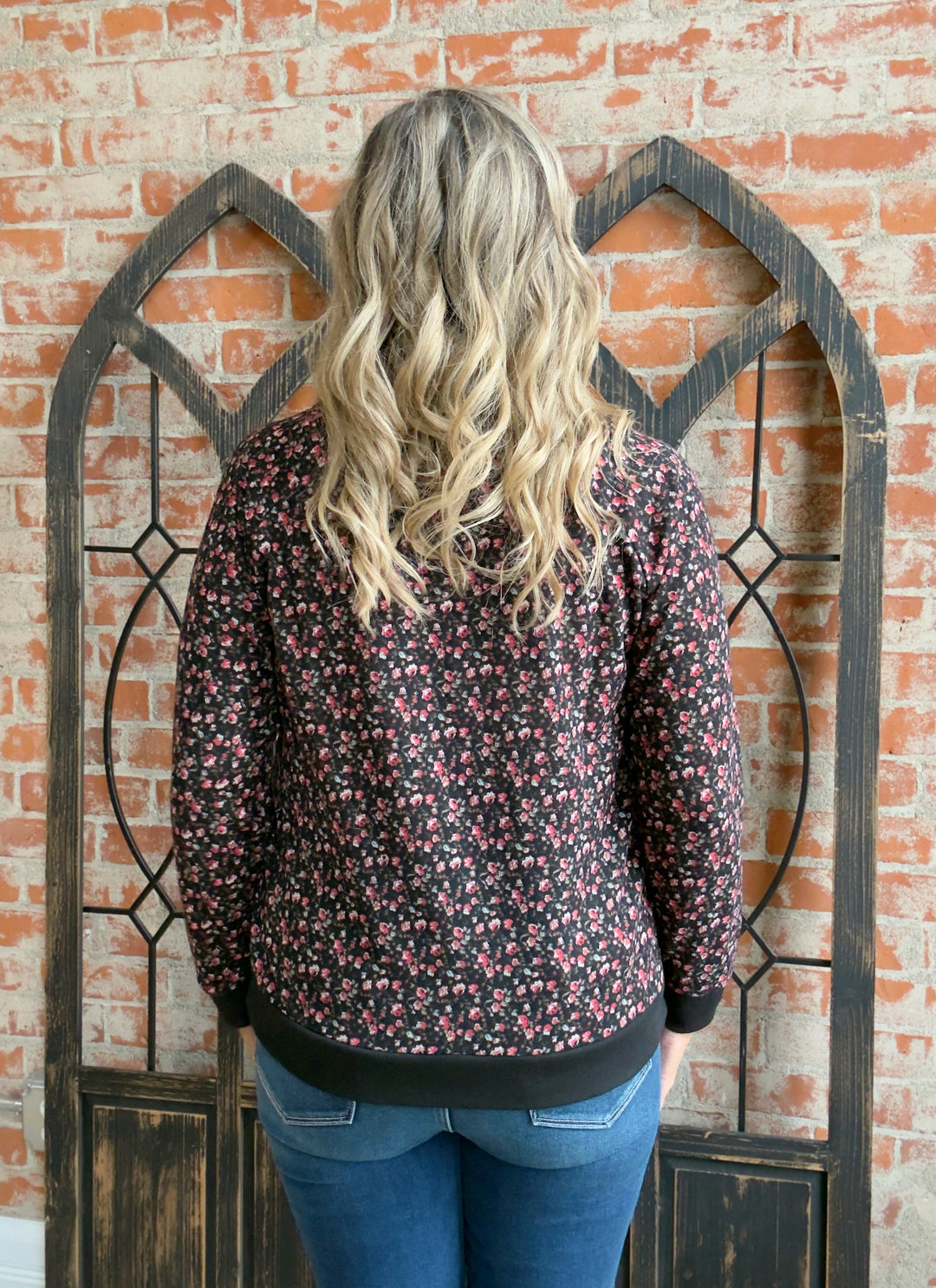 With Grace & Beauty Floral Long Sleeve