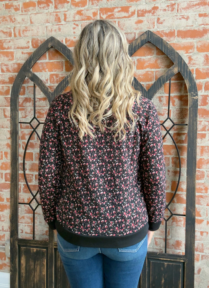 With Grace & Beauty Floral Long Sleeve