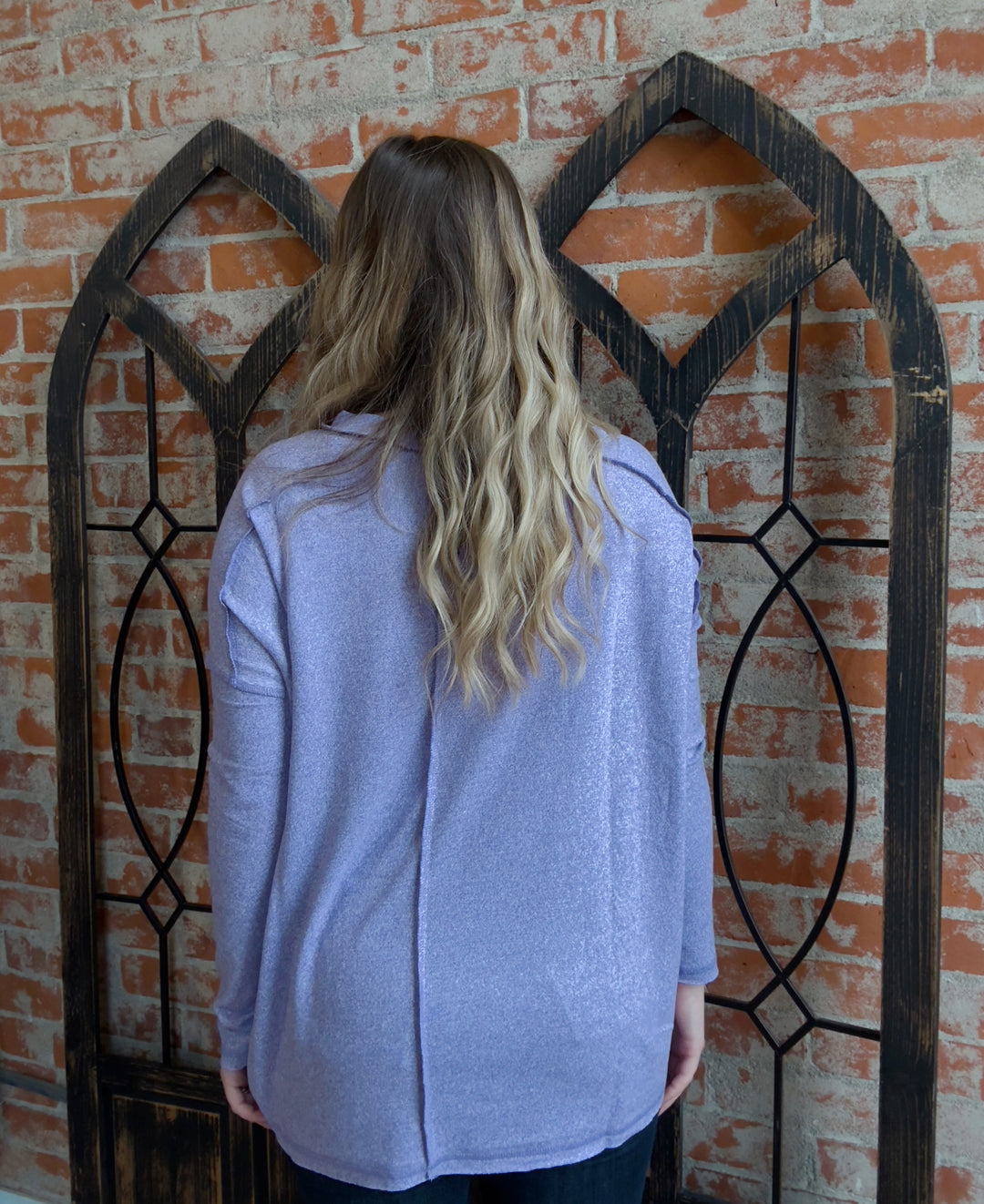 A Soft Hug Long Sleeve-Blue Tones