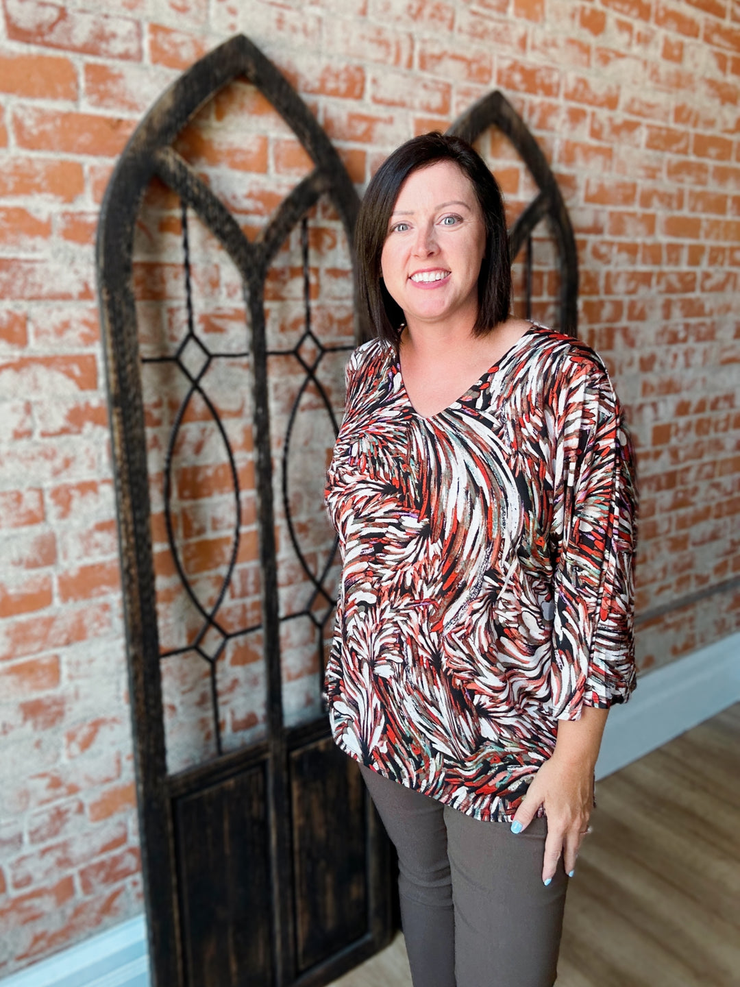 Ruffling Feathers Blouse