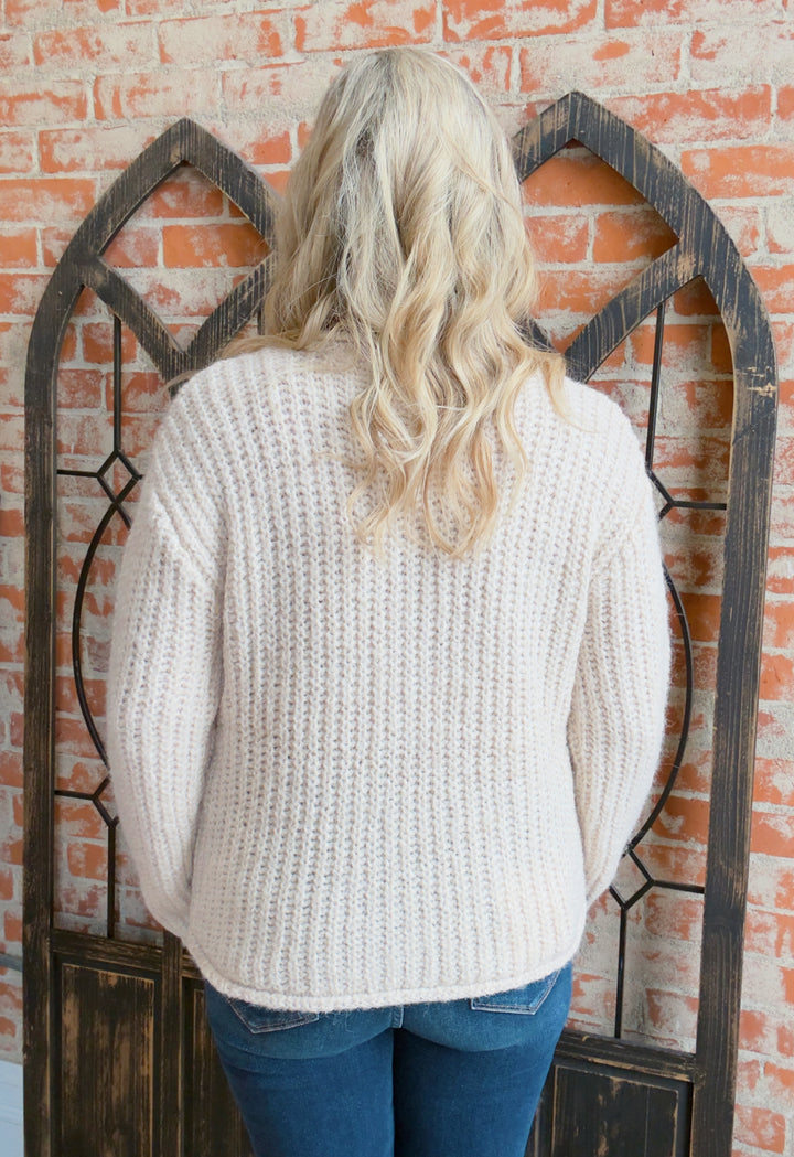 Be Romantic Sweater Cardigan-2 Colors