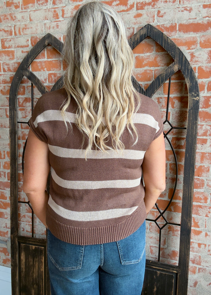When You Can't Choose Striped Sweater-3 Colors