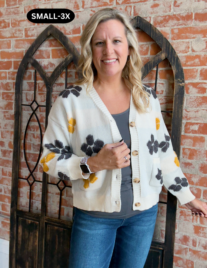 Flower Power Cardigan