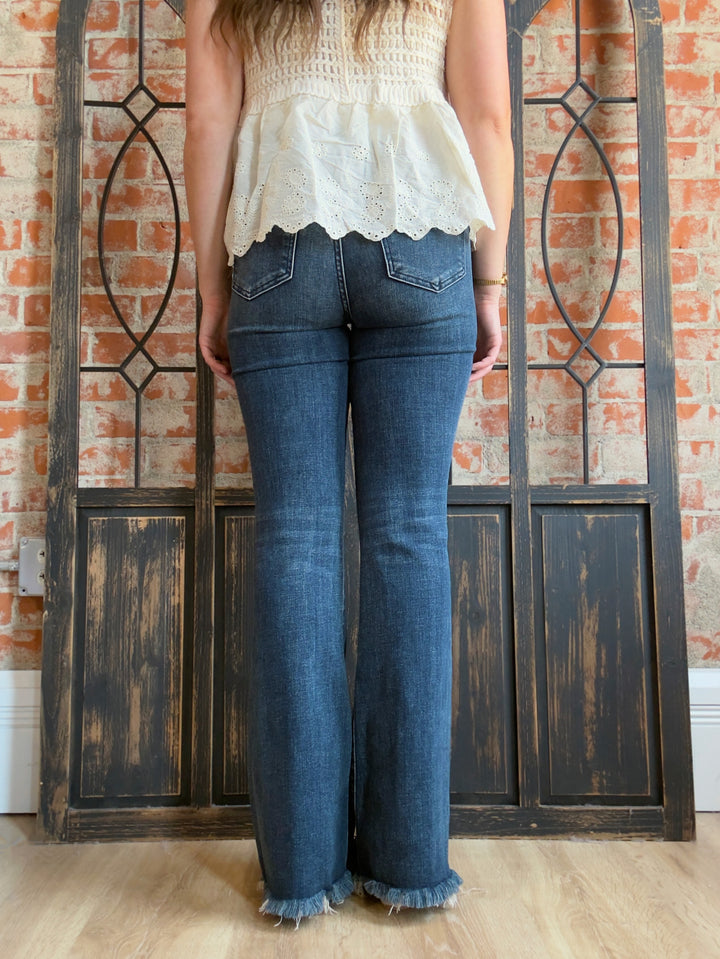 Judy Blue Best Foot Forward Flare