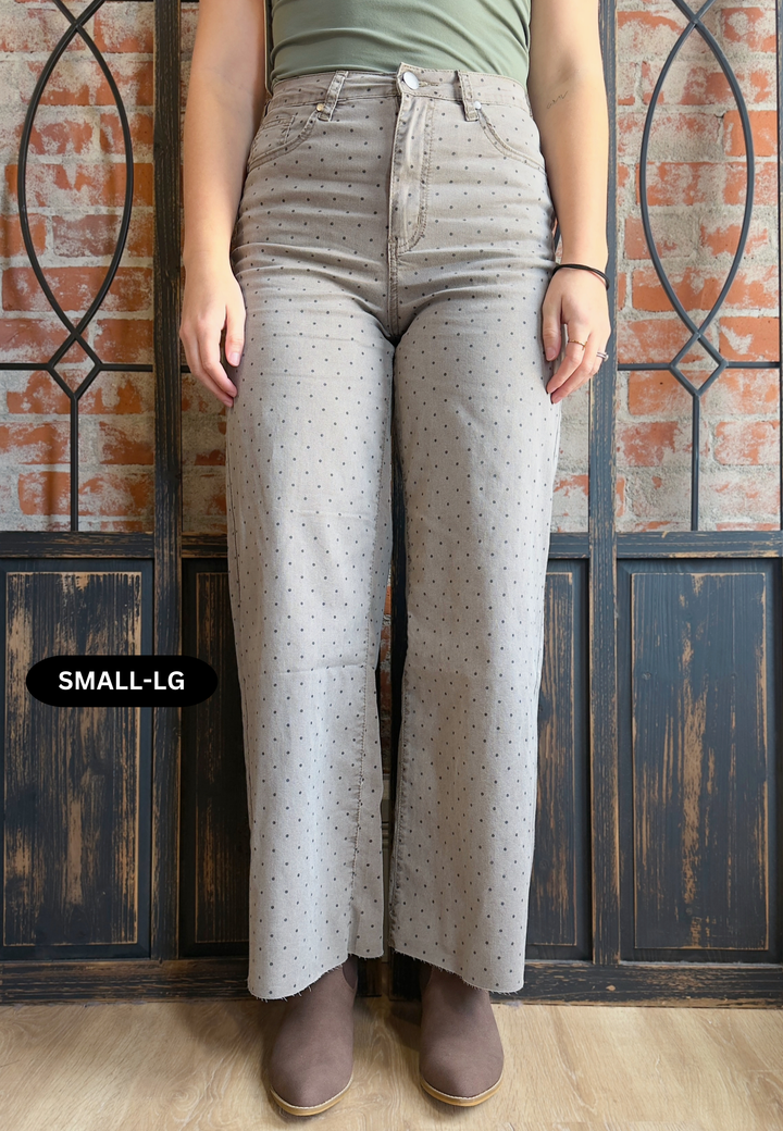 She's Got Style Polka Dot Crop