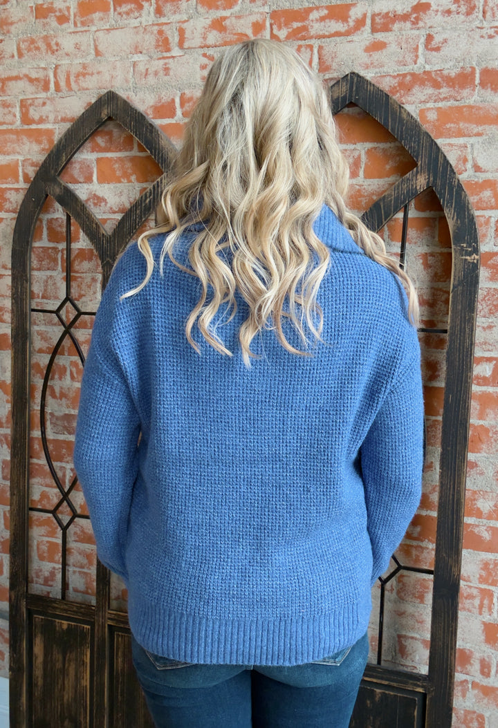 Take It Day To Day Halfzip Sweater