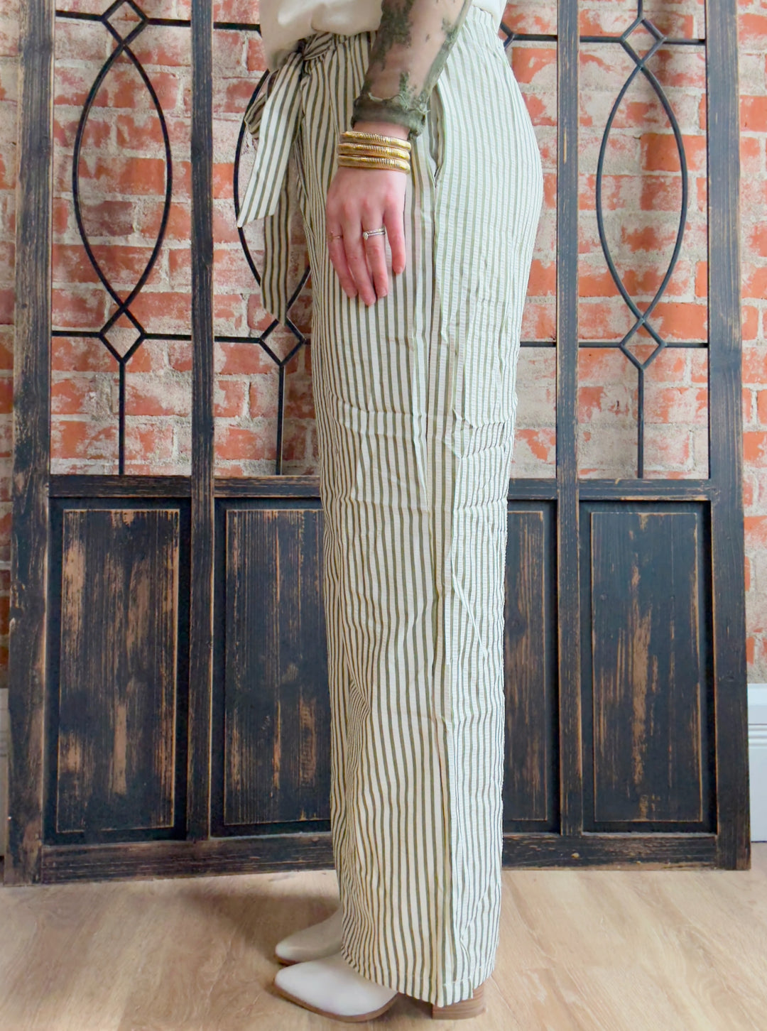 Wrap It Up Stripe Pant