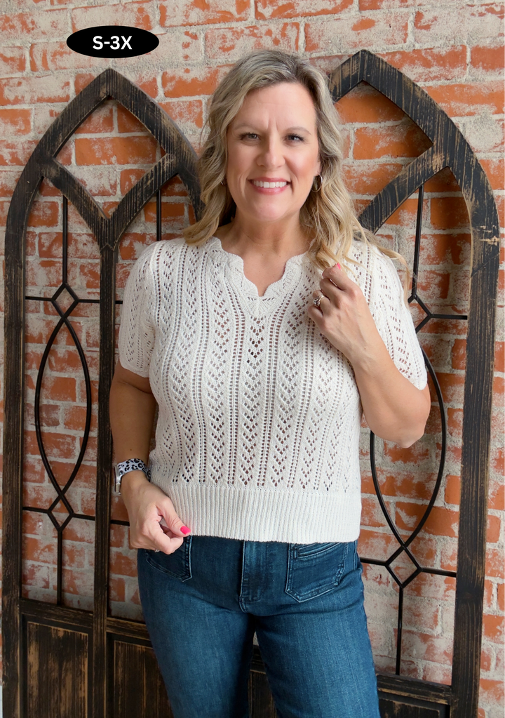 Story Of My Life Crochet Sweater