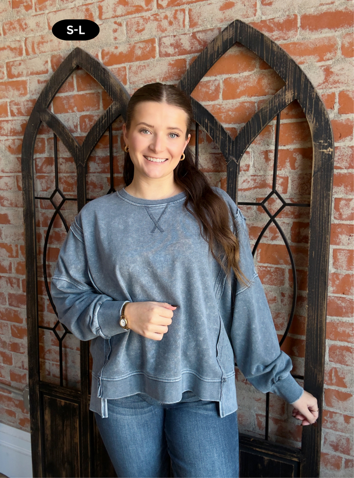 The Blues Crewneck